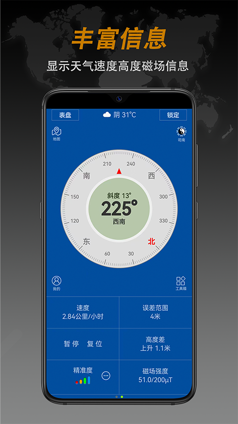 全能指南针app手机赚钱软件截图3