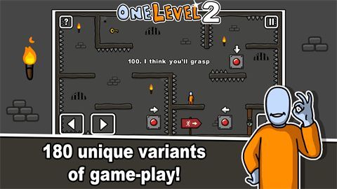 火柴人越狱2正版(One Level 2: Stickman Jailbreak)手机赚钱软件截图1