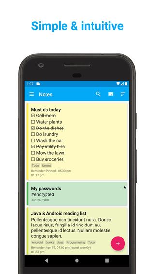 FairNote笔记本app手机赚钱软件截图1