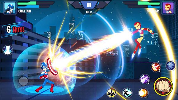 火柴人超级英雄(Stickman Superhero)官方版手机赚钱软件截图1