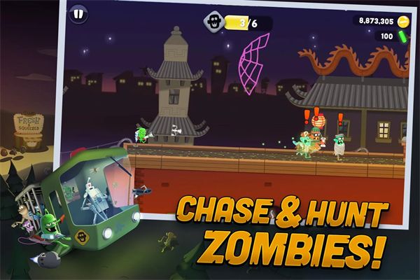 僵尸榨汁机国际服(Zombie Catchers)手机赚钱软件截图1