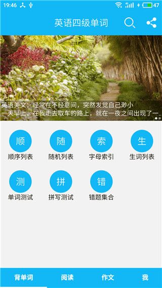 英语四级单词app手机赚钱软件截图4