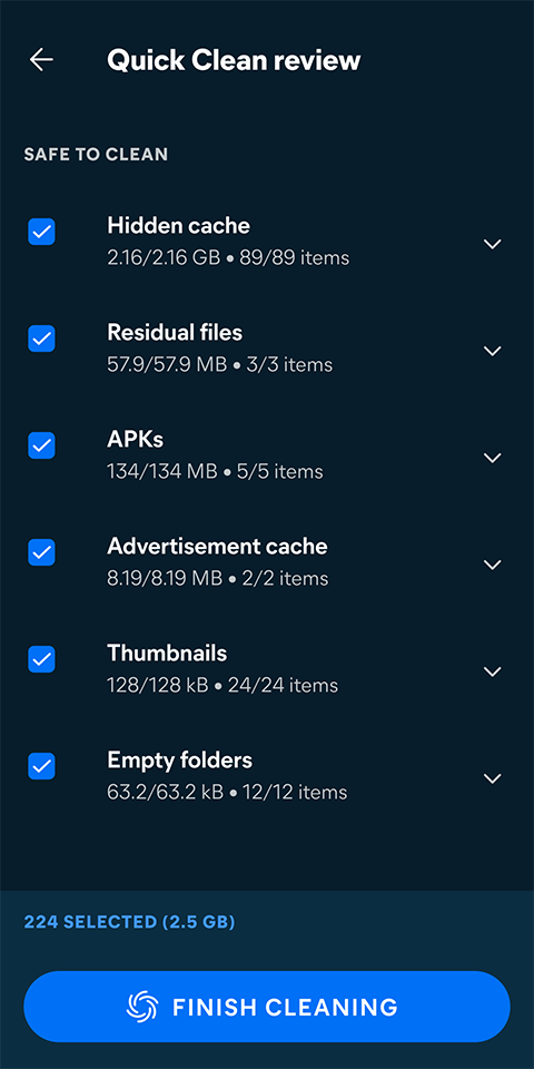 Avast Cleanup手机版手机赚钱软件截图3