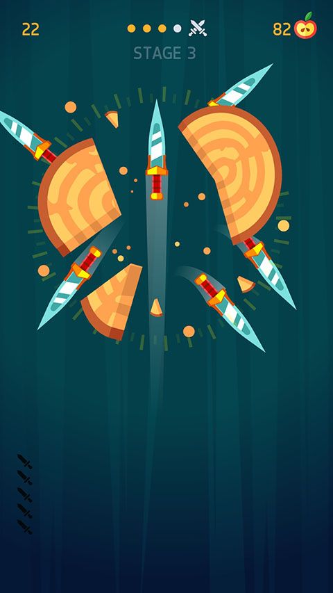 飞刀挑战手机版(Knife Hit)手机赚钱软件截图5