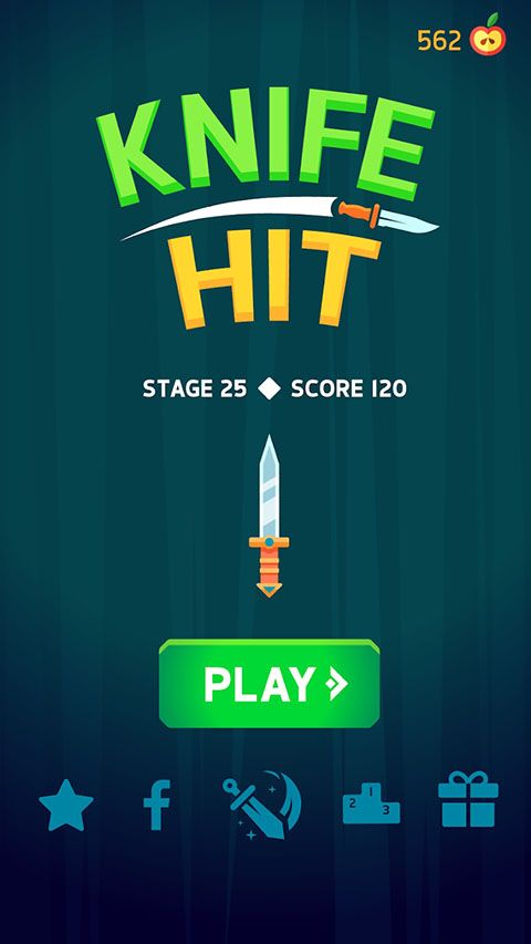 飞刀挑战手机版(Knife Hit)手机赚钱软件截图1