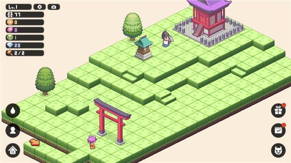 像素神社汉化版手机赚钱软件截图1