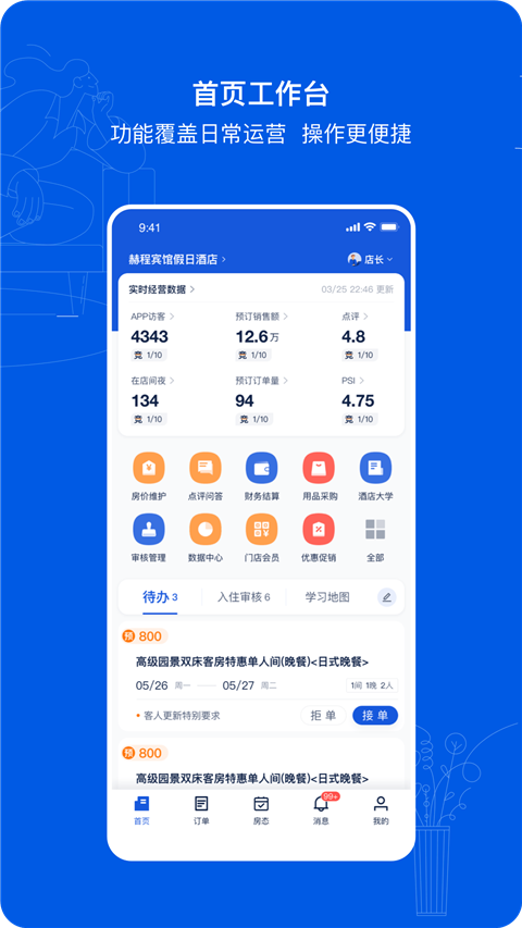 携程ebooking酒店管理系统app手机版手机赚钱软件截图1