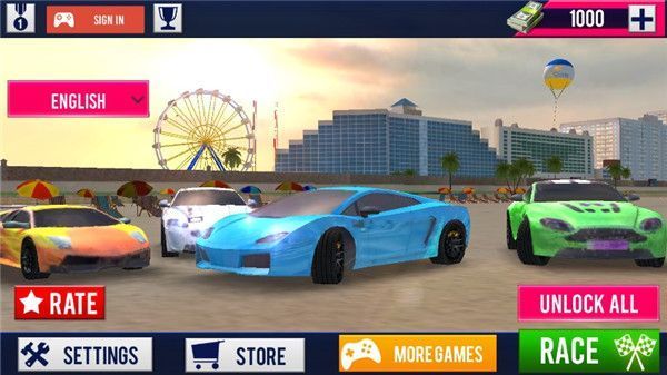 海滩赛车手机版(Deltona Beach Racing: Car Race)手机赚钱软件截图2