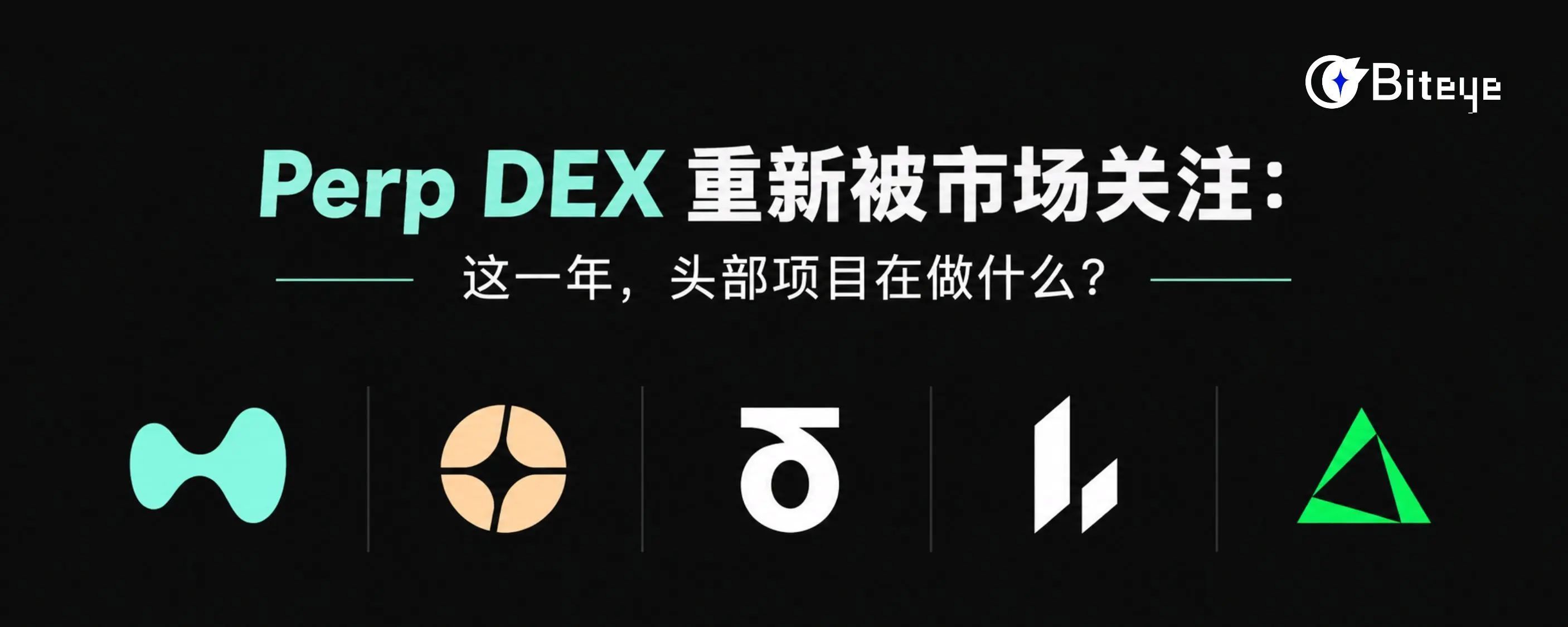 Perp DEX重新被市场关注:这一年,头部项目在做什么?