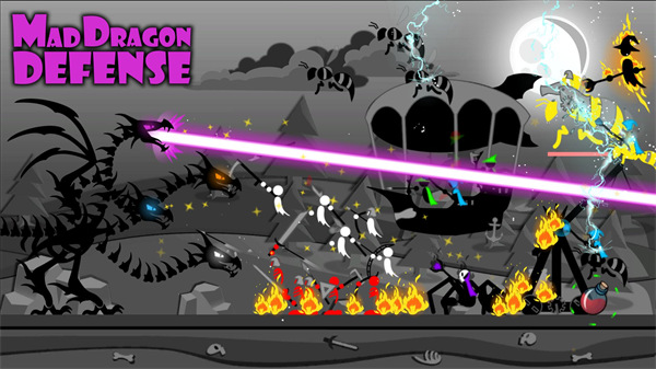 恶龙之守最新版(Mad Dragon Defense)手机赚钱软件截图1