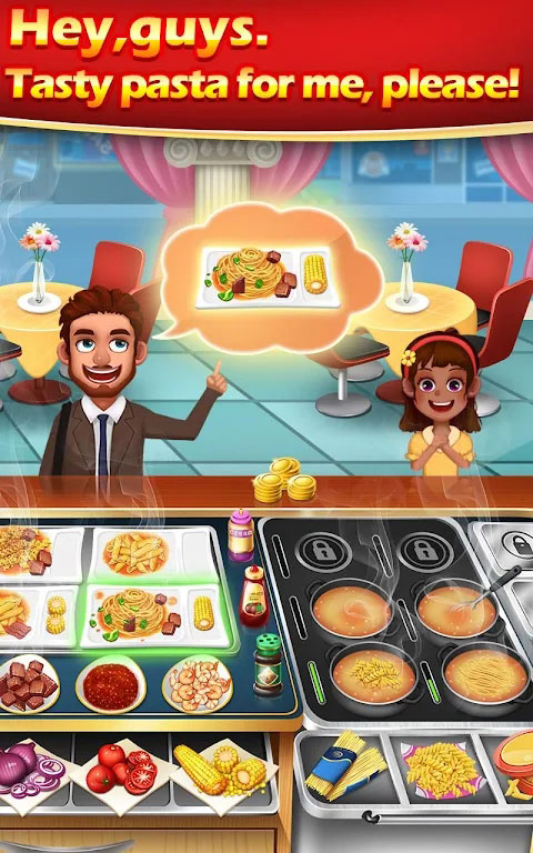 疯狂烹饪厨师官方版(Crazy Cooking Chef)手机赚钱软件截图1