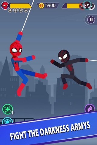 火柴人之战超级影子官方版(Stickman Battle)手机赚钱软件截图3