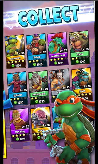 忍者神龟突变疯狂最新版(TMNT)手机赚钱软件截图1