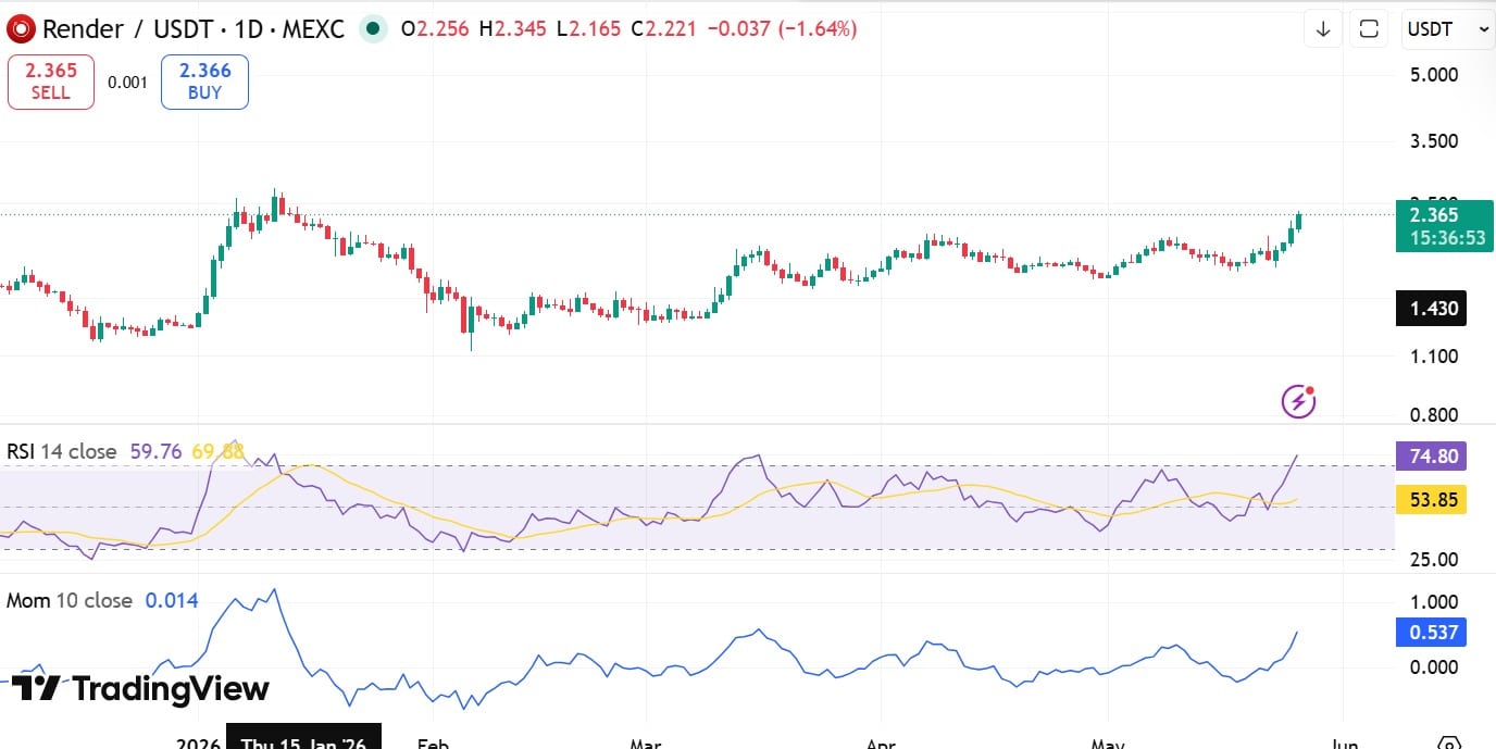 顯示 RSI