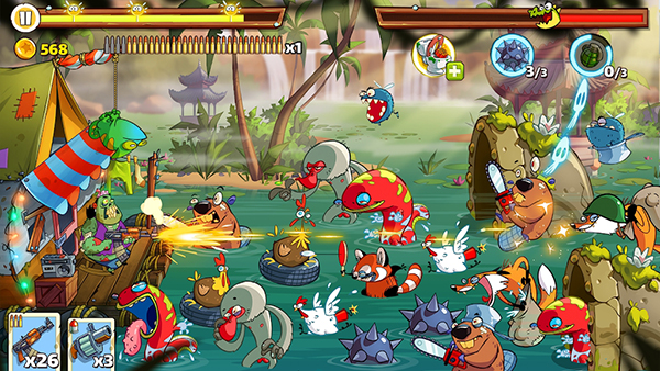 沼泽激战2最新版(Swamp Attack 2)手机赚钱软件截图2