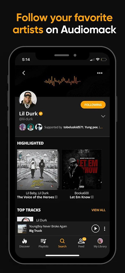 audiomack苹果版手机赚钱软件截图5