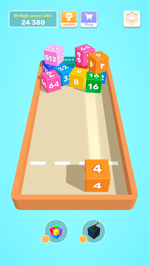 连锁方块2048手机赚钱软件截图4